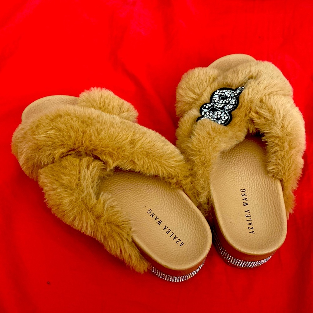 Furry Slipper shoes